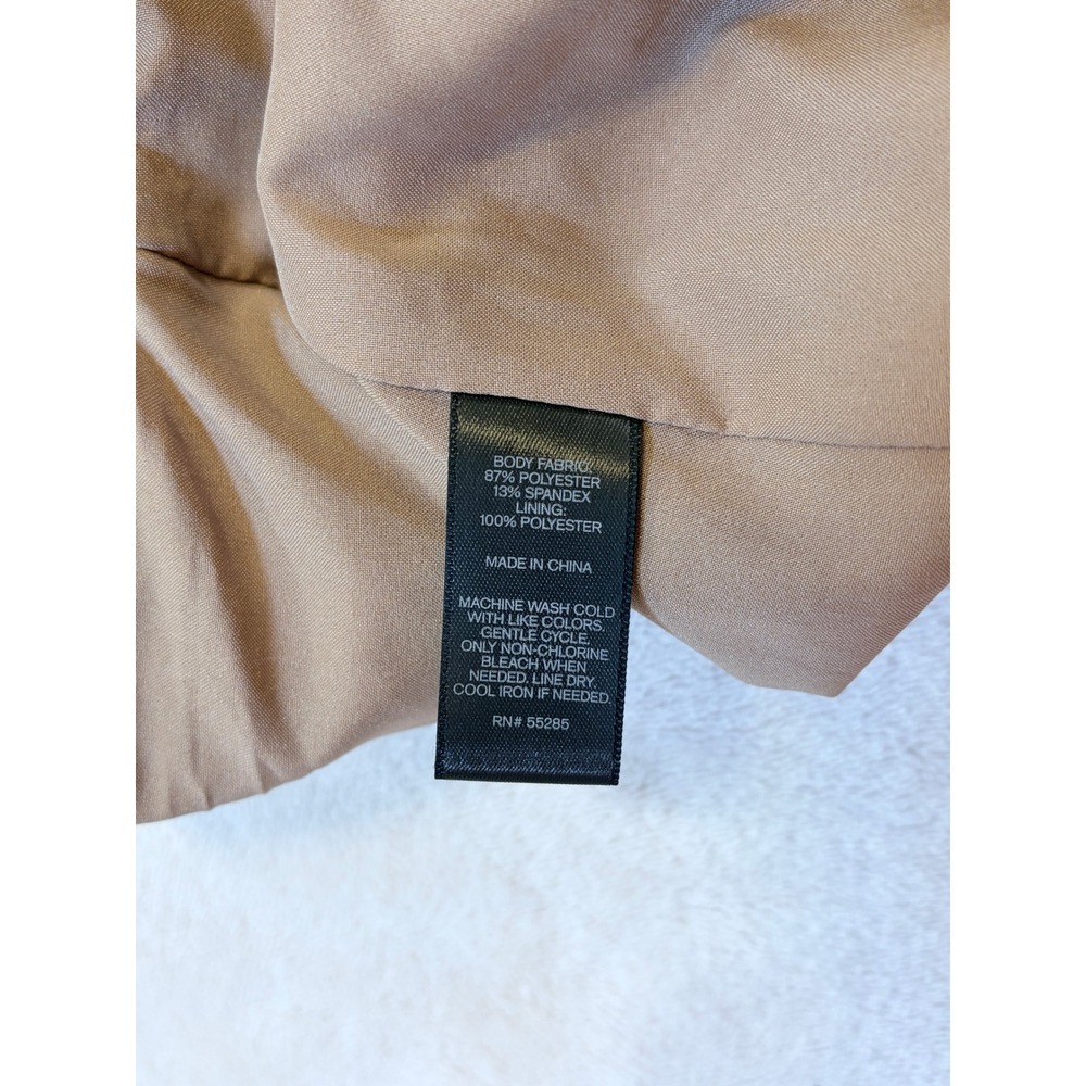 Express Taupe Fringe Midi Skirt - Picture 10 of 11